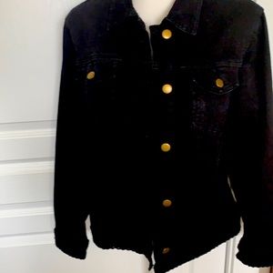 Black Jean Jacket